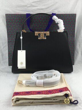 Tory Burch Eleanor Spazzolato Satchel Bag